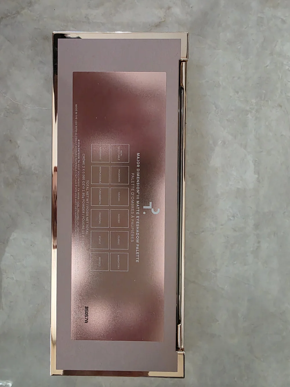 Patrick Ta Dimension 3 Eyeshadow Palette